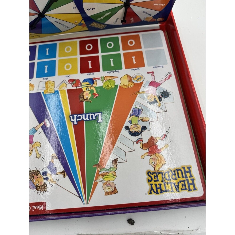 HEALTHY HURDLES Health & Nutrition Game Ages 6+ Complete - Picture 9 of 10